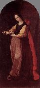 ZURBARAN  Francisco de St Agatha painting